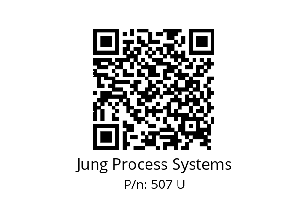   Jung Process Systems 507 U