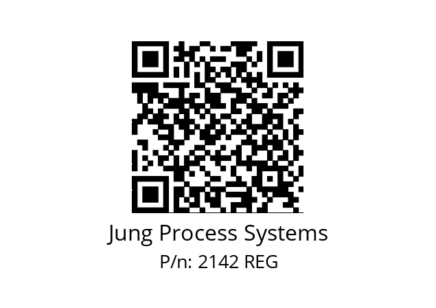   Jung Process Systems 2142 REG