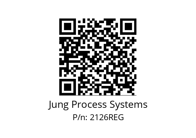   Jung Process Systems 2126REG