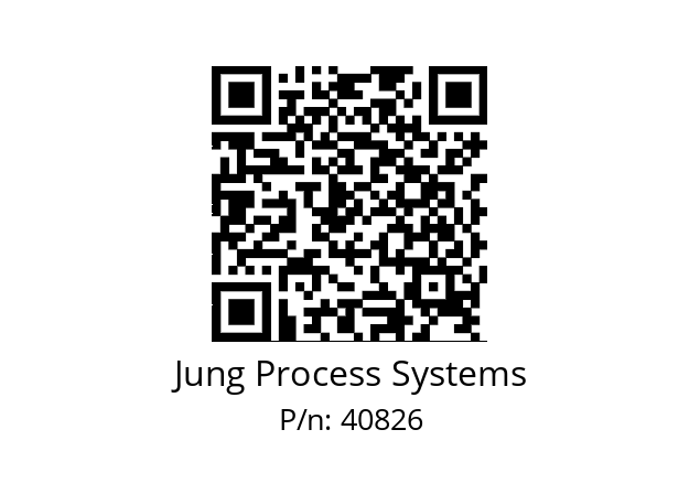   Jung Process Systems 40826