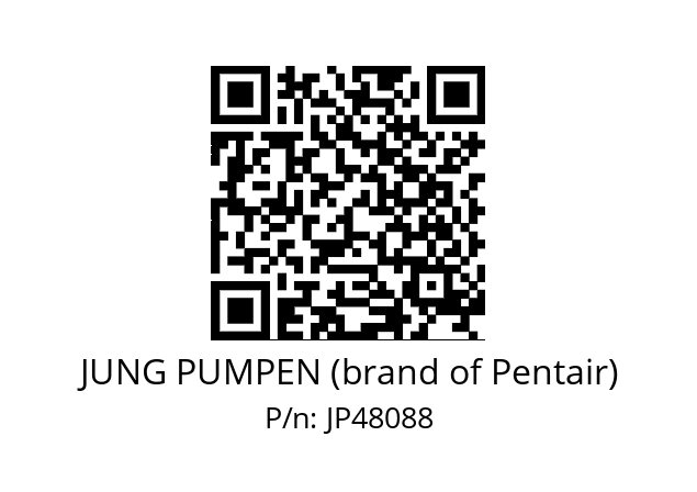   JUNG PUMPEN (brand of Pentair) JP48088