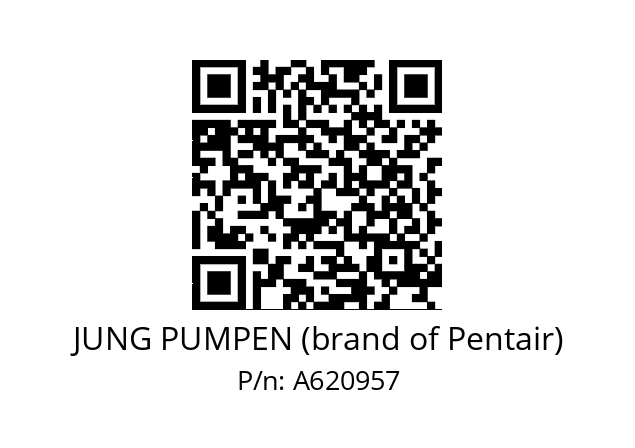   JUNG PUMPEN (brand of Pentair) A620957