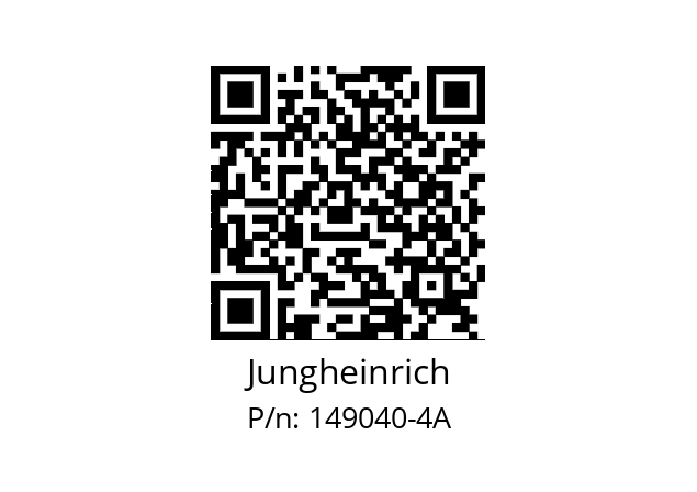   Jungheinrich 149040-4A