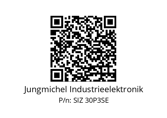   Jungmichel Industrieelektronik SIZ 30P3SE