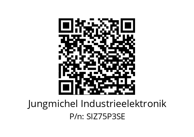   Jungmichel Industrieelektronik SIZ75P3SE