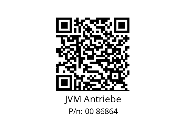   JVM Antriebe 00 86864