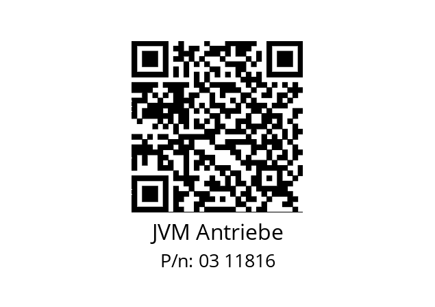   JVM Antriebe 03 11816