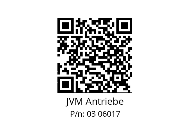   JVM Antriebe 03 06017