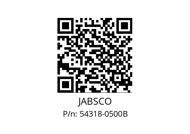   JABSCO 54318-0500B