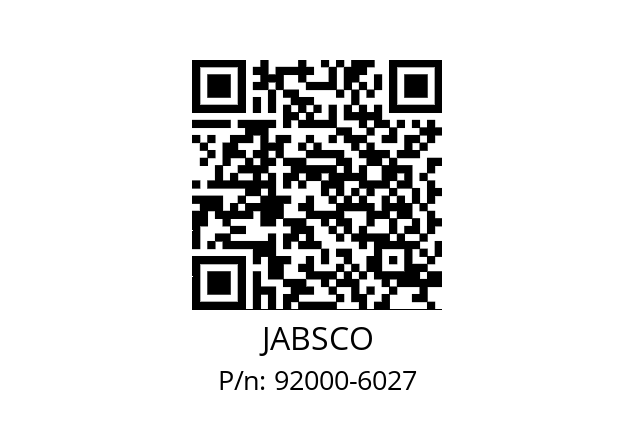   JABSCO 92000-6027