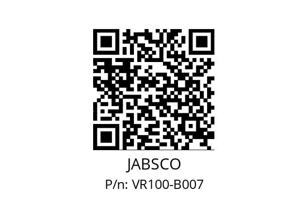   JABSCO VR100-B007