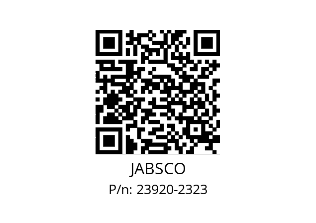   JABSCO 23920-2323