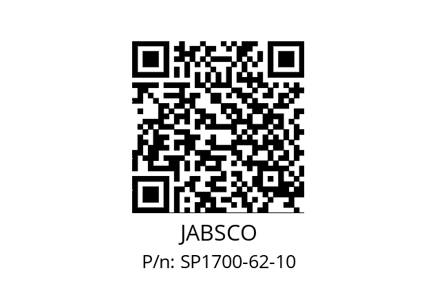   JABSCO SP1700-62-10