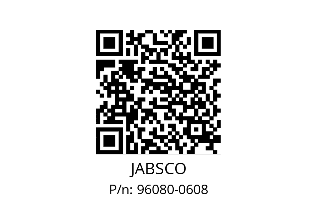   JABSCO 96080-0608