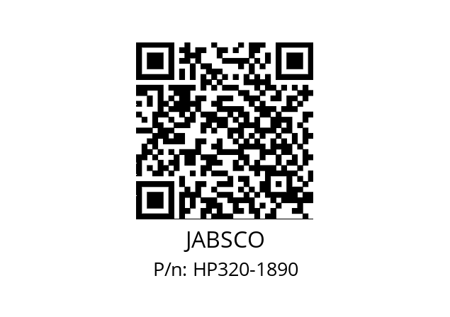   JABSCO HP320-1890