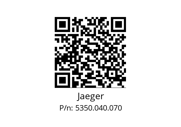   Jaeger 5350.040.070