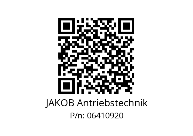   JAKOB Antriebstechnik 06410920