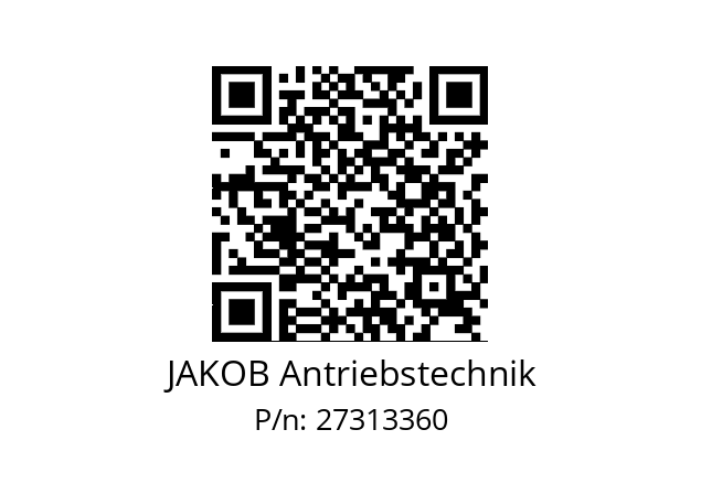   JAKOB Antriebstechnik 27313360