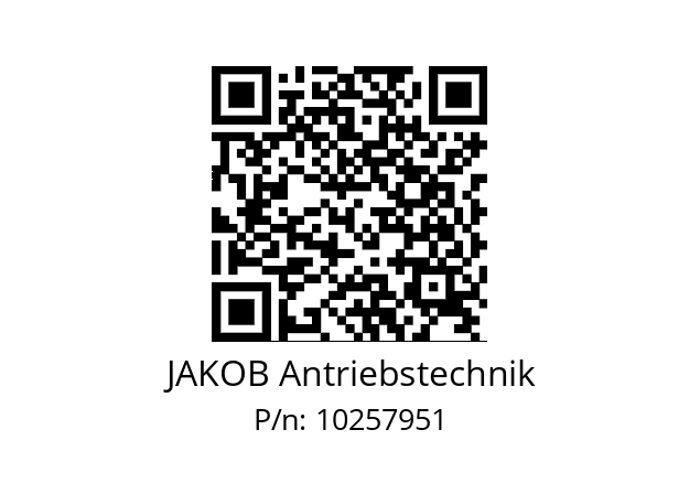   JAKOB Antriebstechnik 10257951