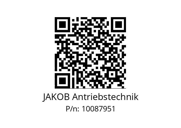   JAKOB Antriebstechnik 10087951