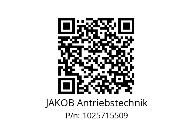   JAKOB Antriebstechnik 1025715509