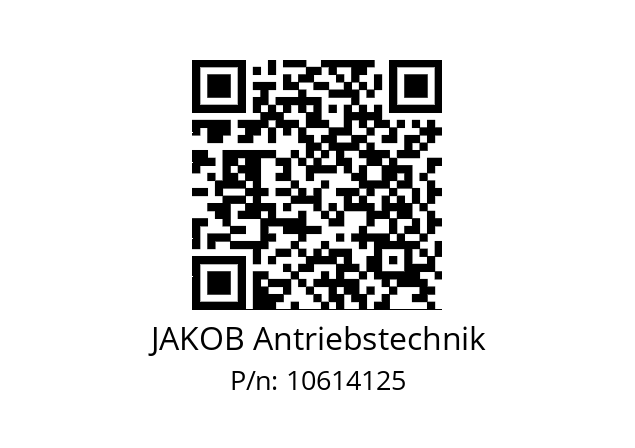   JAKOB Antriebstechnik 10614125