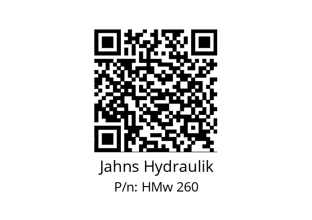   Jahns Hydraulik HMw 260