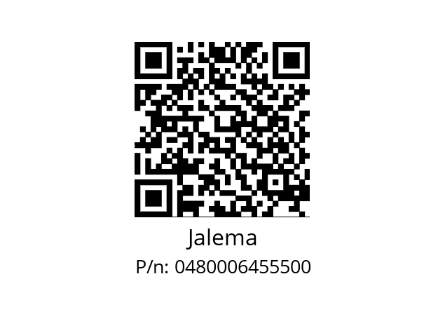   Jalema 0480006455500