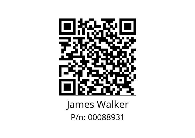   James Walker 00088931