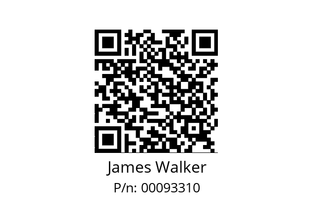   James Walker 00093310