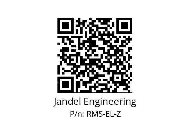   Jandel Engineering RMS-EL-Z