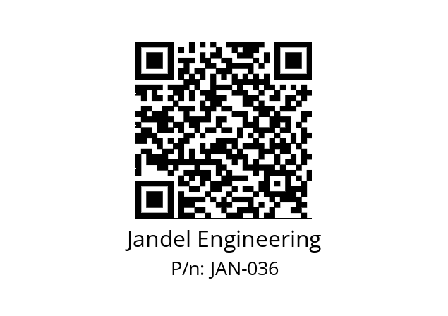   Jandel Engineering JAN-036