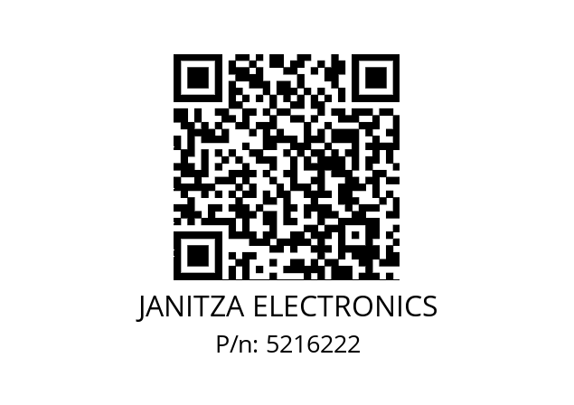   JANITZA ELECTRONICS 5216222