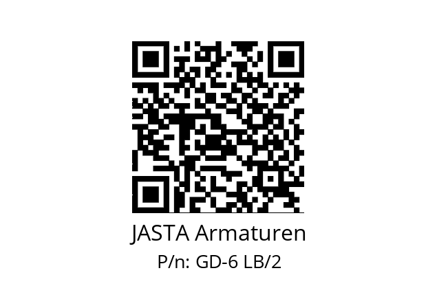   JASTA Armaturen GD-6 LB/2