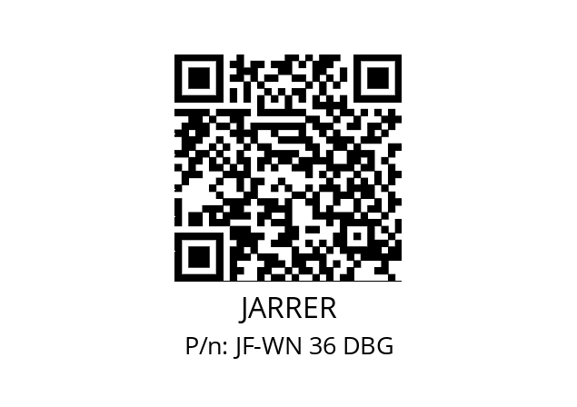   JARRER JF-WN 36 DBG