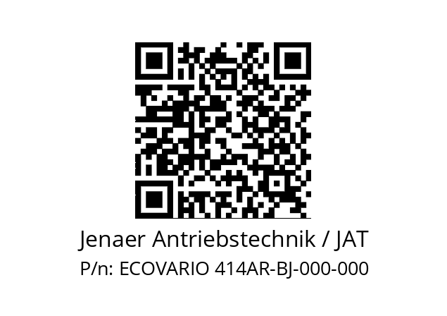   Jenaer Antriebstechnik / JAT ECOVARIO 414AR-BJ-000-000