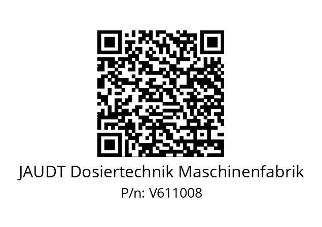   JAUDT Dosiertechnik Maschinenfabrik V611008