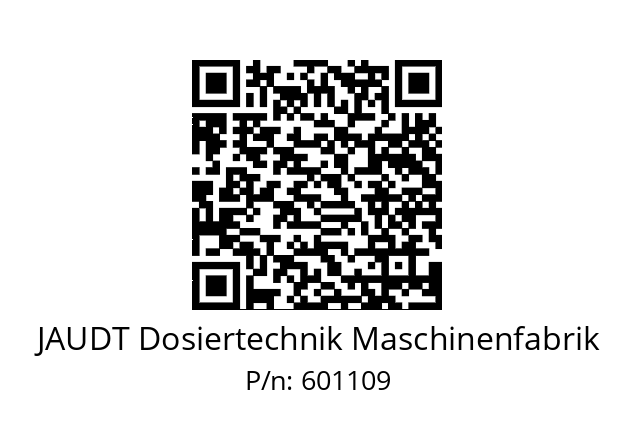   JAUDT Dosiertechnik Maschinenfabrik 601109