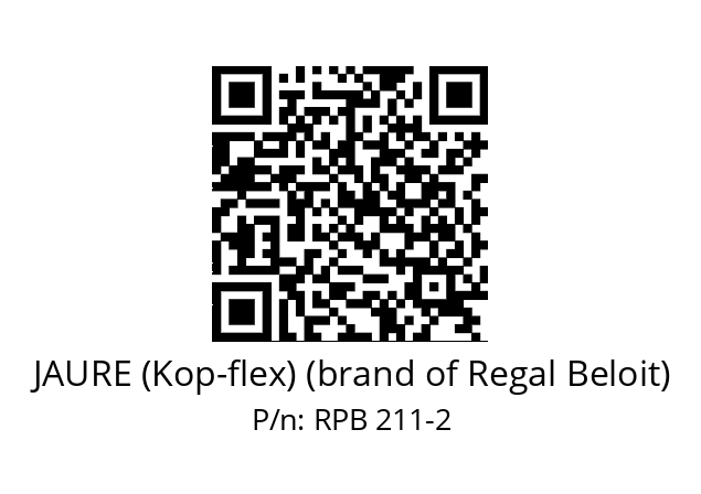   JAURE (Kop-flex) (brand of Regal Beloit) RPB 211-2