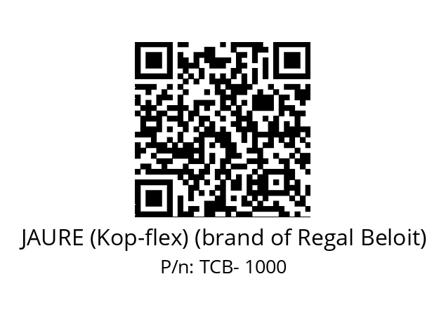   JAURE (Kop-flex) (brand of Regal Beloit) TCB- 1000