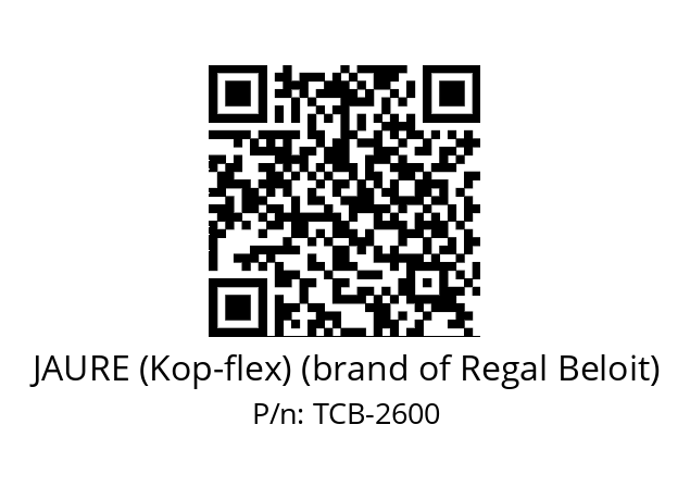   JAURE (Kop-flex) (brand of Regal Beloit) TCB-2600