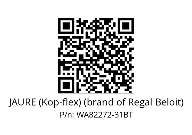   JAURE (Kop-flex) (brand of Regal Beloit) WA82272-31BT