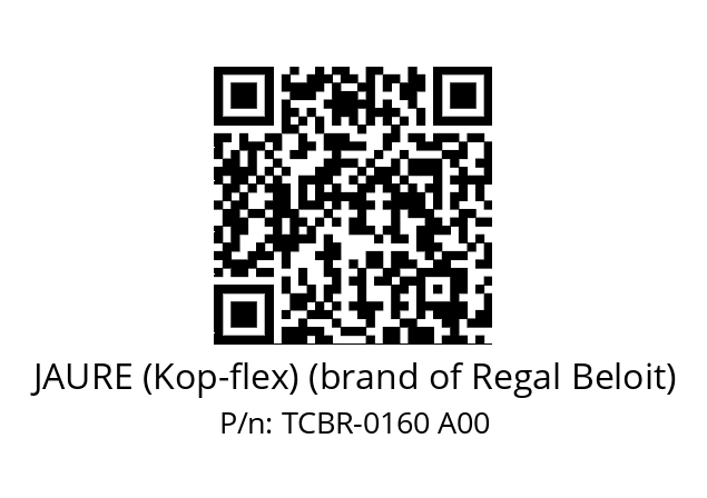   JAURE (Kop-flex) (brand of Regal Beloit) TCBR-0160 A00