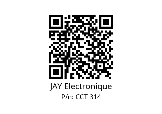   JAY Electronique CCT 314