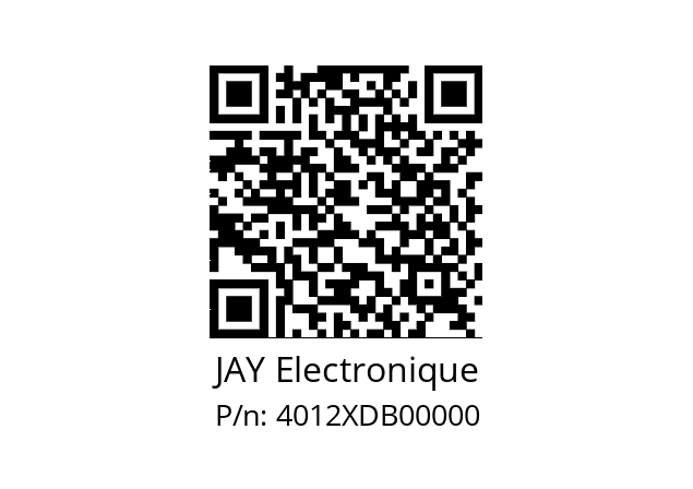   JAY Electronique 4012XDB00000