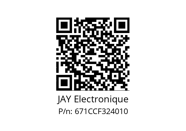   JAY Electronique 671CCF324010