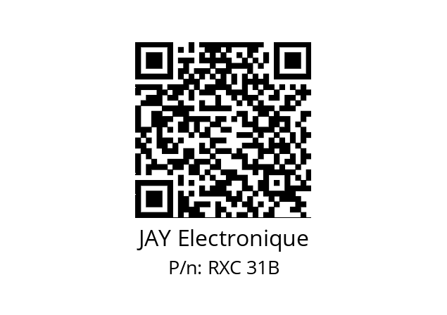   JAY Electronique RXC 31B