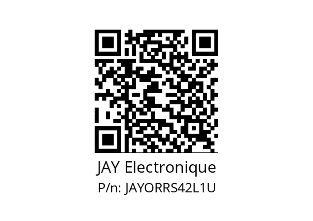   JAY Electronique JAYORRS42L1U