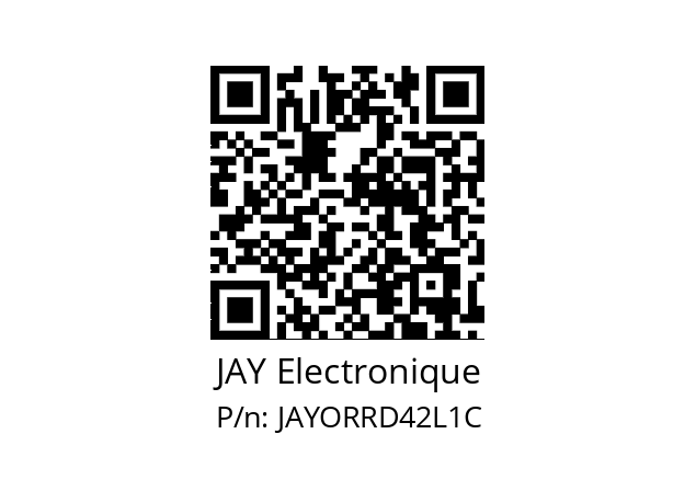   JAY Electronique JAYORRD42L1C