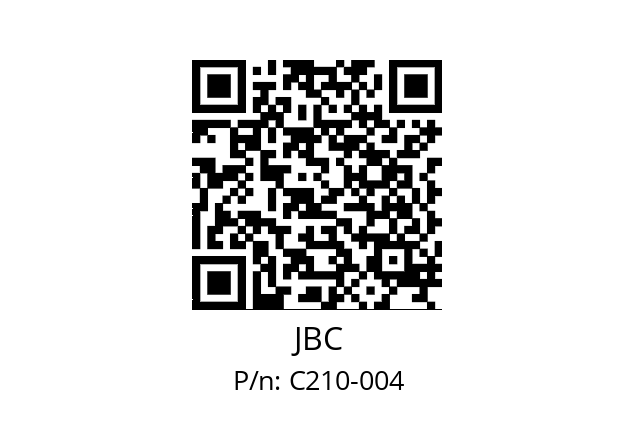   JBC C210-004